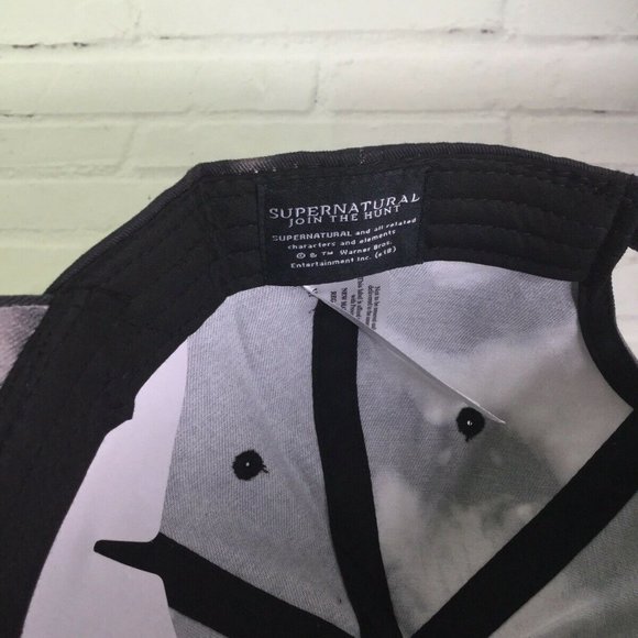 Supernatural Anti-Possession Bleach Wash Dad Hat main image 4